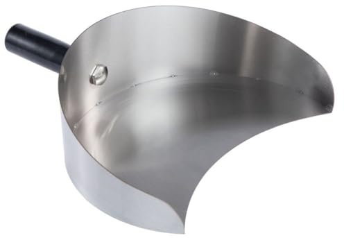 Kebab Cut Meat Catcher Frying Pan With Handle, Large Capacity Barbecue Shovel, Handheld Rotisserie Catcher Pan For Shawarma Machine Kebab Grill