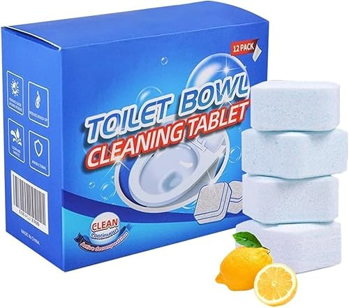 WC Reiniger Extra Stark, Toilettenreiniger Urinsteinentferner Extra Stark, Cleaning Block WC - Toilette Reiniger, Effektive Entfernung von Kalk und Schmutz, für WC, Waschbecken & Dusche (1)
