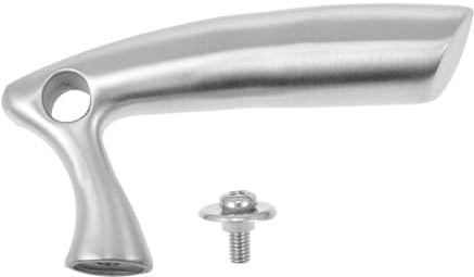BESTYASH Edelstahl Topfdeckelgriff Universeller Ersatzgriff Für Kochtopf Wok Und Dampftopf Hitzebeständig Küchengadget 4.02X1.57X0.75In Ergonomisch