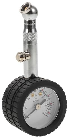 GANAZONO Manometro per Pressione Pneumatici Auto e Moto Portatile con Display Multifunzionale Tester Pressione Gomme Facile da Usare Custodia Protettiva Inclusa Strumento Essenziale per