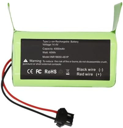 Batería De Litio De 2600mAh 4000mAh 14,4V 4S, Compatible Con Conga, Excellence 990 950 1090 1092 1190 1790 1990, Compatible Con Ikohs, Batería De Litio For Aspiradora NETBOT S14 S15(2600mAh)