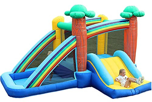 Realistic and Cute Bouncy Castle Outdoor Inflatable Bounce House Stability and Durability Jumping with Blower