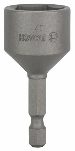 Bosch Professional Steckschlüssel für Sechskantschrauben (Schlüsselweite: 17 mm, Länge: 50 mm), 2608550072