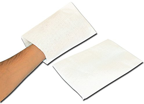 Mediberg Seifen-Handwaschknopf, Einweg, aus Vliesstoff Molton mit hypoallergener Seife bei neutralem PH-Wert, zur Reinigung und Hygiene von Patienten, Größe 15 x 25 cm, 50 Stk