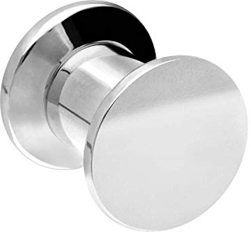 PIERCINGLINE Chirurgenstahl Plug | GLÄNZEND | Piercing Ohr Tube Tunnel | Farb & Größenauswahl