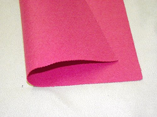 Acryl Fühlte Baize Basteln/Poker Stoff - Heidekraut Pink - Rose, 1Mtr - 150cmx100cm
