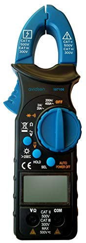 AVIDSEN Pinza amperometrica - 6 funzioni