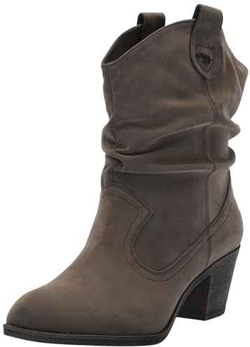 Rocket Dog Botas Sheriff Vintage Worn PuWestern para mujer, Brown, 9 UK