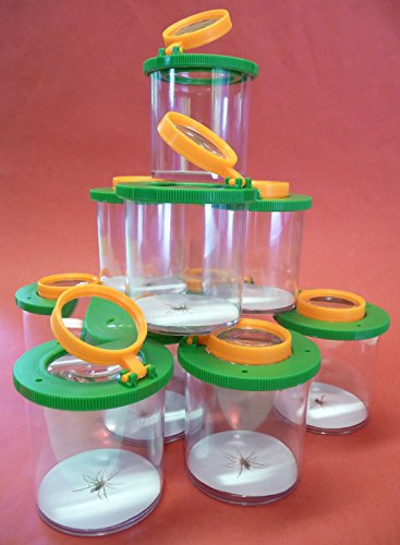 5-STÜCK BECHERLUPE Lupendose ø6cm Maxi