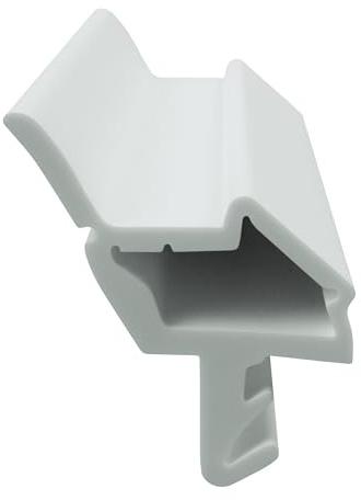 DIWARO® Zimmertür-Dichtung ZT036 | weiß, beige, braun, grau und schwarz | 5 lfm für Zimmertüren und Innentüren. Zum Schallschutz und abdichten der Tür. Bestehend aus TPE (Thermoplastischen Elastomer)