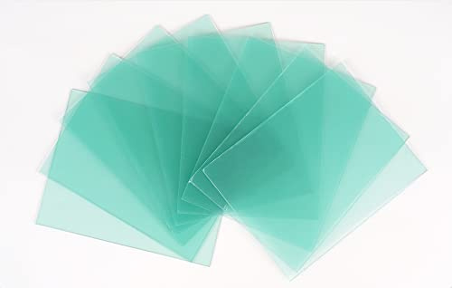 10-PACK Schweißschutzlinsenersatz (115 mm x 90 mm) Transparente Abdeckung Linsenabdeckung