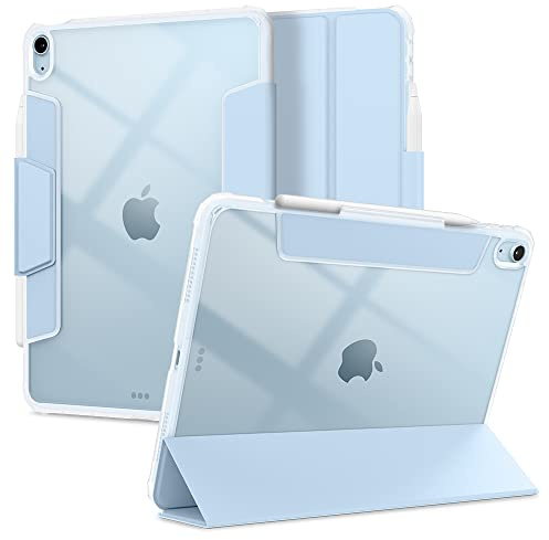 Spigen Ultra Hybrid Pro Hülle Kompatibel mit iPad Air 8. M4 (2026) / 7. M3 (2025) / 6. M2 (2024) / 5. (2022) / 4. Generation (2020) 11 Zoll und 10.9 Zoll Case - Himmelblau
