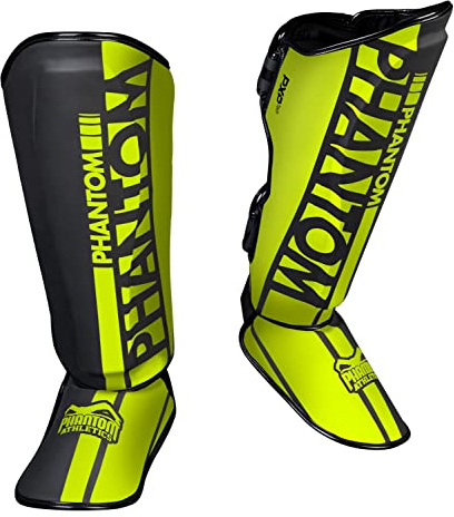 Phantom Schienbeinschoner mit Spannschutz, Kampfsport, MMA, Kickboxen, Muay Thai