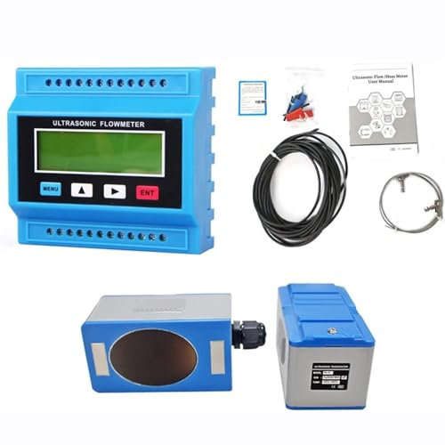 GEJLELDS Ultrasonic Flow Meter Flowmeter Module Flow Meters TUF-2000M for Pipe Size DN15-6000mm with Clamp-on Small Transducer TS-2/TM-1/TL-1 Digital Liquid Flowmeter Used,TM-1(DN50-70mm)