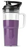 nutribullet Tritan Renew - Tazza da viaggio con manico e coperchio da asporto, 680 ml