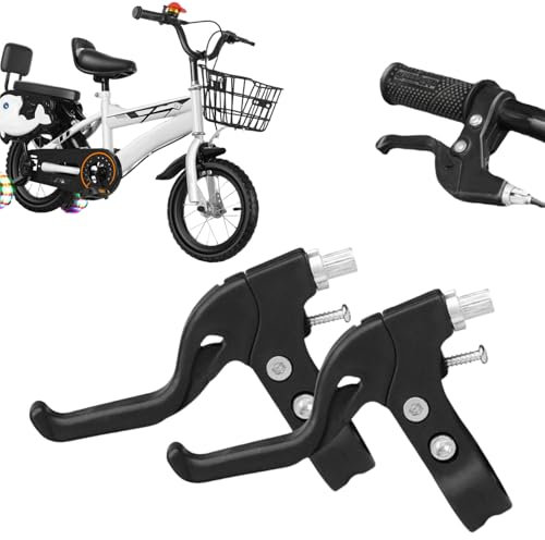 Levier de Frein VéLo Enfant,Levier de Frein à Main VéLo,Leviers de Freins de Vélo,Levier de Frein VéLo en Alliage D'Aluminium,Brake Lever Vélos d'Enfants,Poignées de Frein Vélo pour Enfants