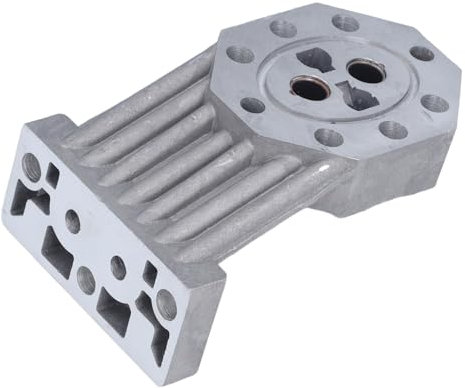 Fockety Holzspalter-Pumpengussgehäuse, Elektrische Hydraulische Maschine, Universelles Ersatzteilzubehör, Halterung und Dichtungsring für Hydraulischen Elektrischen Holzspalter