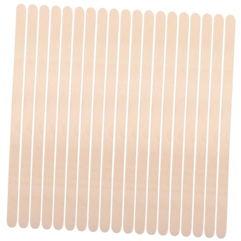Beaupretty Bastoncini di Legno Applicatori Versatili e Comodi 100 Pezzi Bordi Arrotondati per Ceretta per Rimozione Peli e Applicazione Cera Tutto Corpo