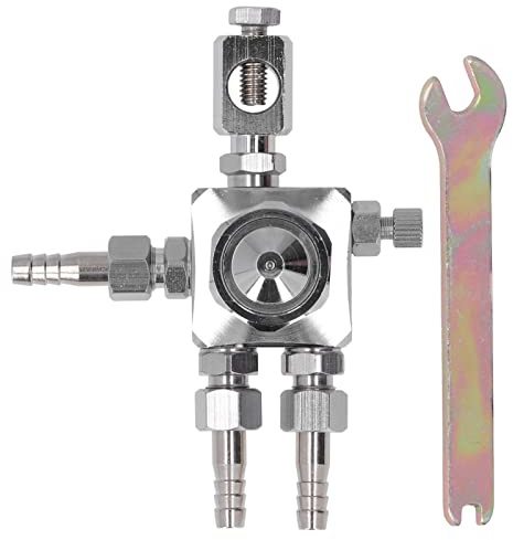 Mini Automatic Spray Gun Stainless Steel Paint Sprayer 1.0mm - Low Pressure, Adjustable Fan Pattern, Ideal for Garden and Home Use
