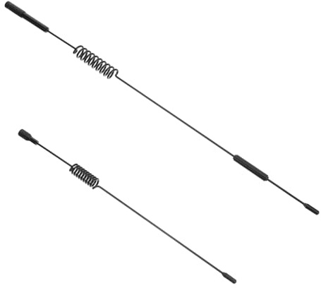 CONGARTENO Antena para Coche Multi-Bandas Nb/gsm/3g/4g/5g, Juego De 2 Piezas Rosca M3*0.5, Soporte para Instalación Techo o Ventana, Señal Exterior para Vehículo y SUV