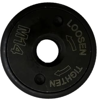 Tuerca de liberación rápida M14, Rosca for Amoladora Angular, Placa prensado autoblocante, Apta for sujeción Parte(M14-B)