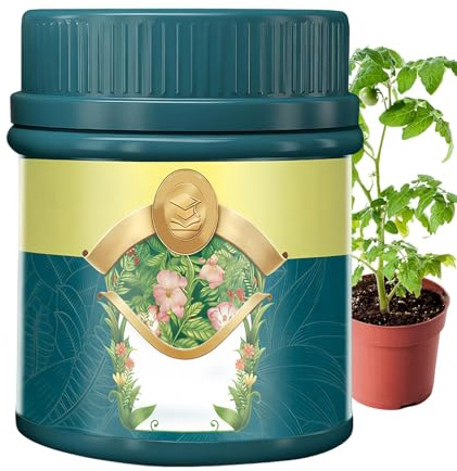 Fertilizzante Per Piante Da Appartamento - 500 Grammi Di Polvere Nutriente Per Fiori | Nutriente per Piante da Esterno - per Cortile, Giardino Esterno e Interno, Cactus, Vegetali e Orchidee