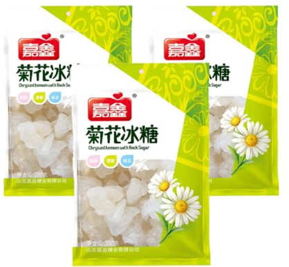 Jia Xin Chrysanthemum Rock Sugar 350g (3, 350g)