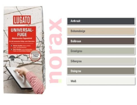 Lugato Universal-Fuge 5 kg silbergrau - Mehrbereichs-Fugenmörtel