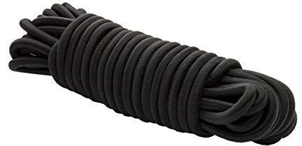 8mm Expanderseil schwarz 10m Gummiseil Planenseil Spannseil elast. Seil Plane