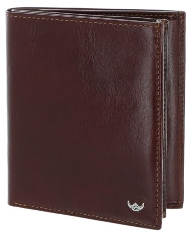 Golden Head Leder Geldbörse Colorado RFID Protect Kombischeintasche 1230 Tabacco braun