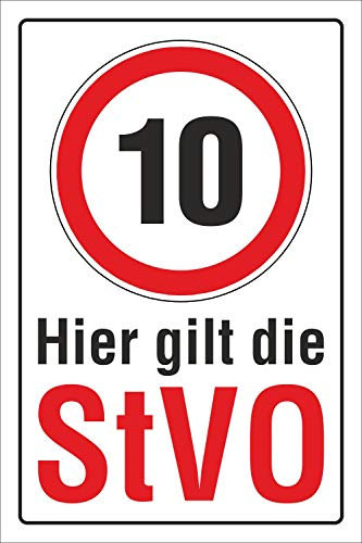 WERBEPUNKT. Schild 10, StVO, 3 mm Alu-Verbund 450 x 300 mm