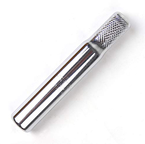 OldNewBikes Tige de Selle en Acier chromé, diamètre 25,4mm, Longueur 150mm, pour vélo Classique
