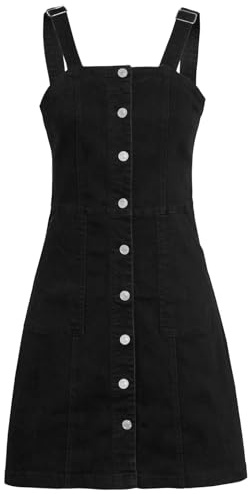 SS7 Womens Denim Pinafore Dress