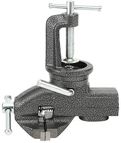 Étau de Table de banc à pince de 80mm étau de Table rotatif à 360 degrés Mini étau de Table à pince à vis pour menuiserie bijoutiers passe temps