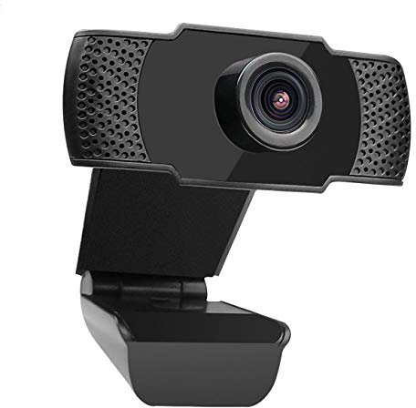 Cámara Web con Micrófono, 1080P HD Streaming USB Cámara Web para Computadora para Corrección Automática De Luz, Plug and Play, para Transmisión De Video, Conferencia, Juego, Estudio