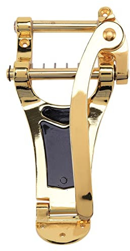 WNWN E-Gitarre Tremolo Bridge Ersatz Vibrato-Gitarre-Parts Ausgezeichnete Legierungen Tremolo-Saite-Brücke Kurbel-Bar Golden Gitarrenteile Brücke