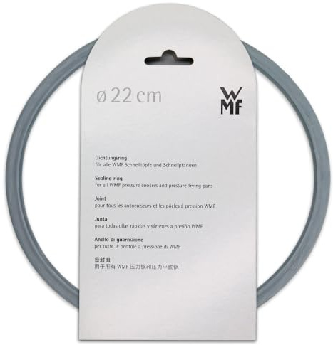 Anakel Home Silikondichtung für WMF Perfect & Perfect Plus Schnellkochtopf – Ersatzteil Dichtungsring 22 cm Innendurchmesser | Art.-Nr. 60.6856.9990 | Original WMF Ersatzteil, Silikon