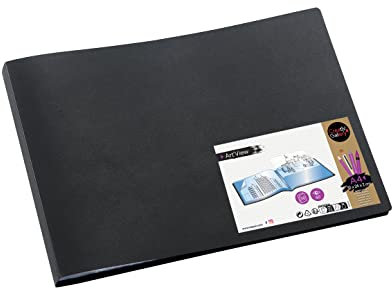 Viquel - Sichtbuch, horizontal, A4, Querformat, 60 Bilder, 30 Hüllen, Schwarz, 548005-04