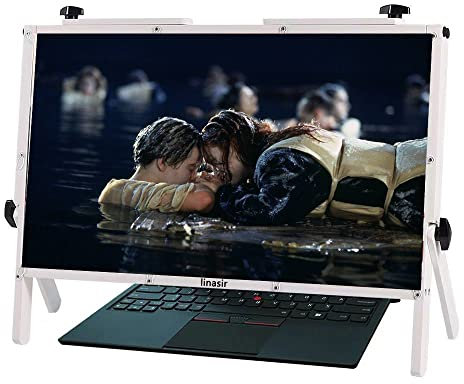 22 Laptop Screen Magnifier Sheet - 22 Inch Tablet Screen Magnifier, 3x Gaming/Video/Reading Monitor Magnifier Amplifier Holder for Phone/Laptop, Screen Magnifier for Desktop - Computer Univ
