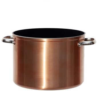 Nuwave Healthy Duralon Blue Ceramic Nonstick 7,6L Stockpot, Diamond Infused Scratch-Resistant, PFAS Free, Dishwasher & Oven Safe, Induction Ready & Evenly Heats, Stay-Cool Handle