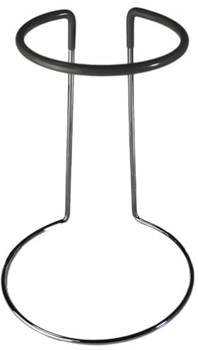 Asciugatore decanter - Asciugatore decanter vino | Asciuga biberon e tazze stabile | Grandi decanter per vino standard, stendino per decanter per vino con rivestimento in gomma resistente ai graffi