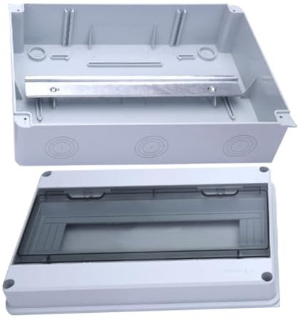 KONTONTY Sleek Compact Design Rainproof Empty Box Plastic Electrical Distribution Box Cover Outdoor