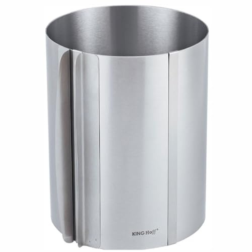 KINGHOFF KH-1794 - Stampo regolabile per torte, 16-30 x 20 cm