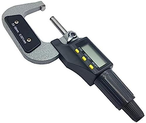 Digital Micrometer 0-25mm 25-50mm 50-75mm 75-100mm Electronic Outside Micrometer 0.001 Mm Gauge Meter Micrometers Measuring Tool