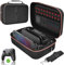Gorixer Switch Case for Nintendo Switch 2(2025) or Switch 1/OLED Console, Portable Full Protective XL Storage Carrying Case for 18 Game Cards, Controller, TV Dock, Charging Grip Switch Accessories