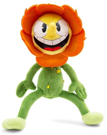 Cuphead Cagney Carnation 9-Inch Plush