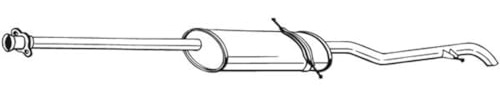 Bosal 289-031 - Endschalldämpfer