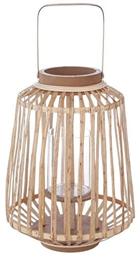 JJA Petite Lanterne Rattan Naturel D25XH35CM