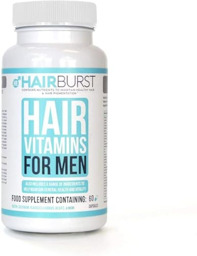 HAIR BURST Haar Vitamine für Männer - Multivitamin für Haarwachstum | Nahrungsergänzungsmittel für Männer - unterstützt gesundes Haarwachstum & kräftigeres Haar