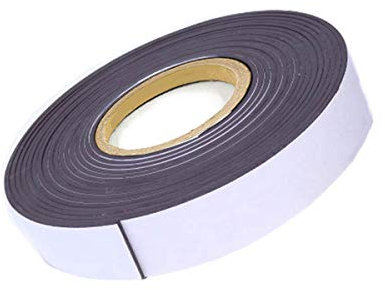 TUKA-i-AKUT 10m x 2cm Nastro Magnetico Autoadesivo, Ritagliabile Banda Magnetica Adesiva, per Magnetizzare Foto Poster o Presentazione, Progetti Artigianali, DIY. Forte Adesivo, TKD9035-2cm